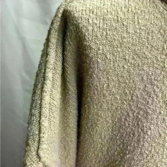 Urban Daizy Double Mock Neck Sweater Color Tan Size M/L - Picture 5 of 11